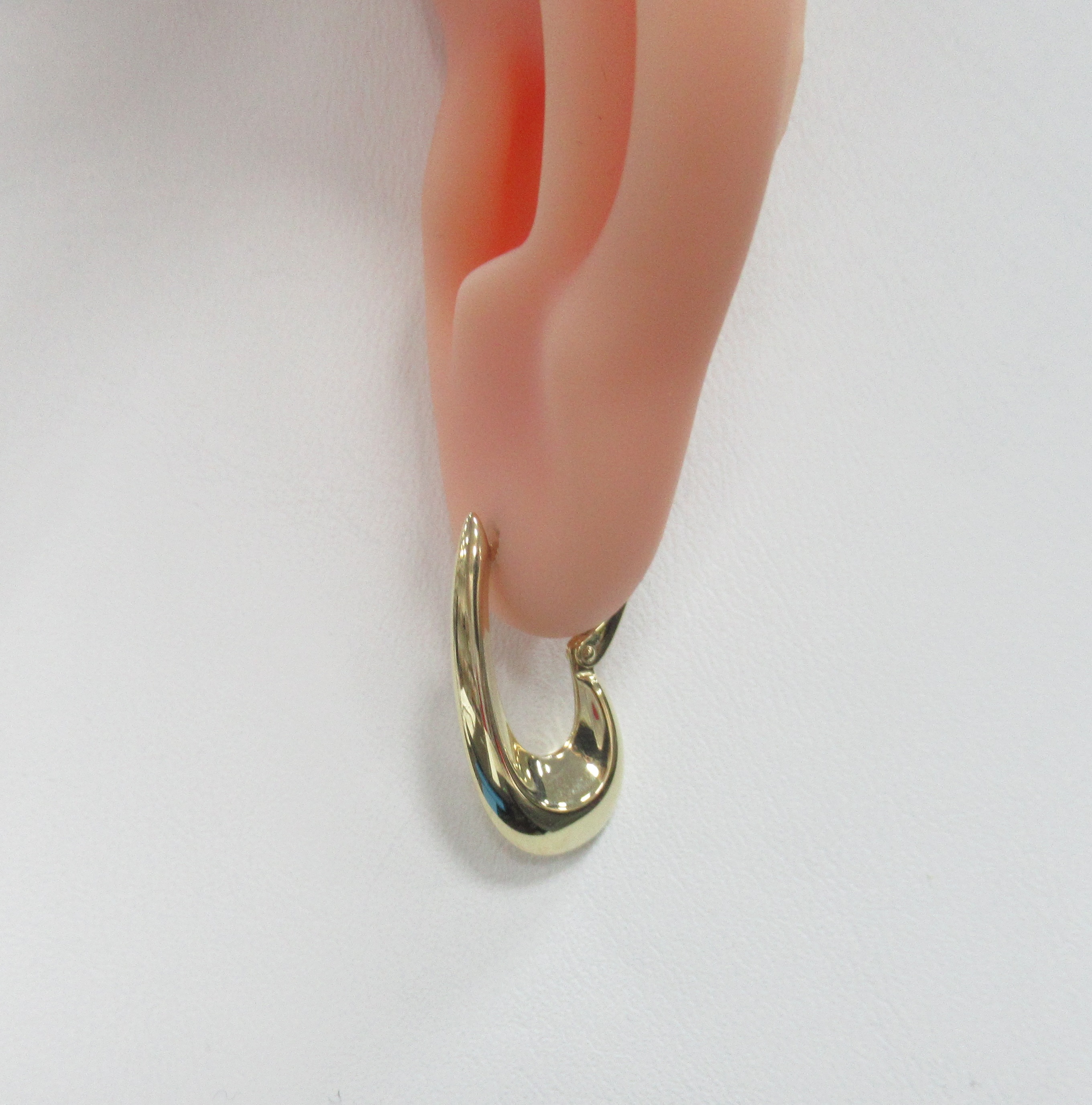 Серьги из желтого золота